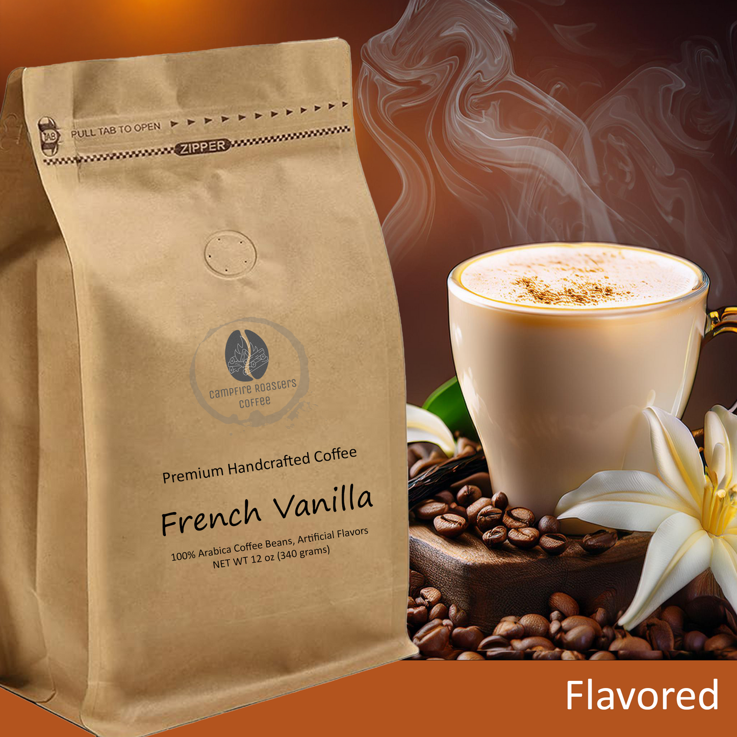 French Vanilla Specialty Coffee 12 oz bag