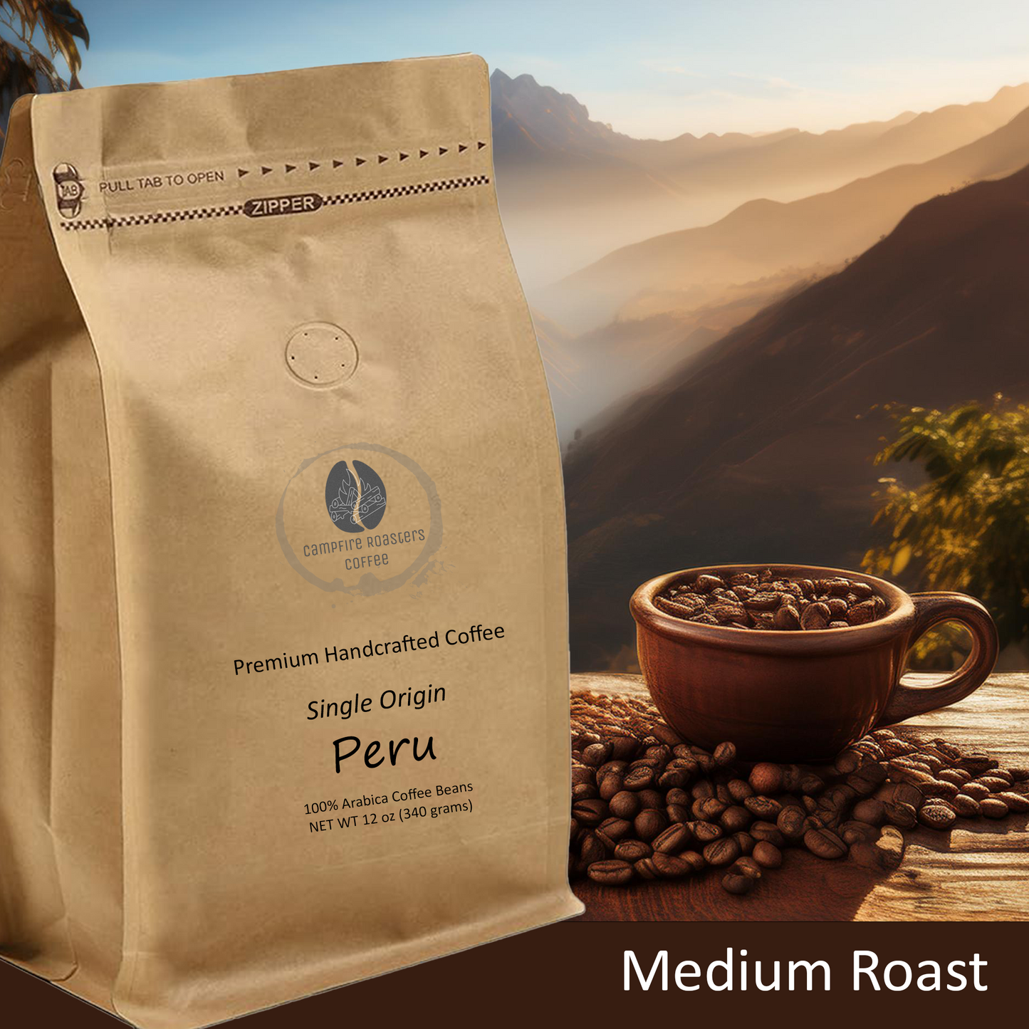 Peru Specialty Coffee 12 oz bag