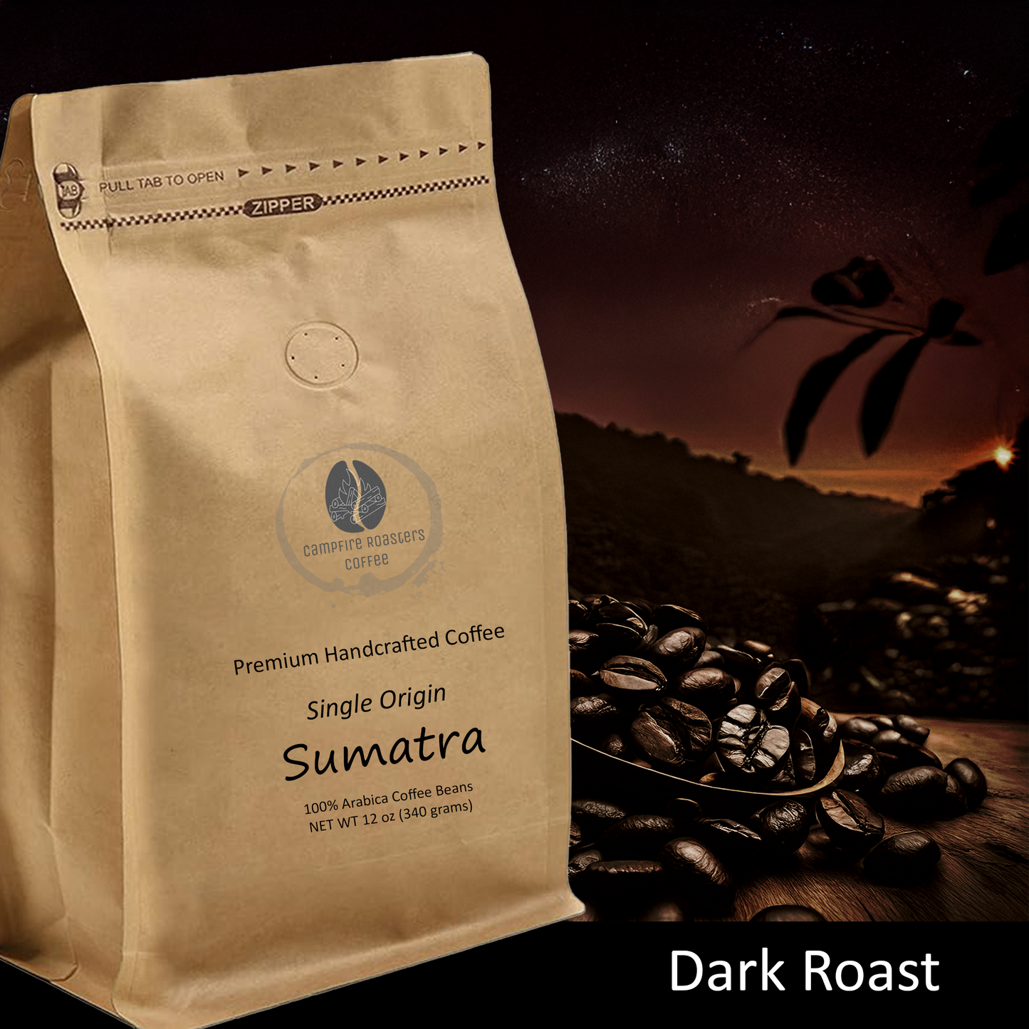Sumatra Specialty Coffee 12 oz bag